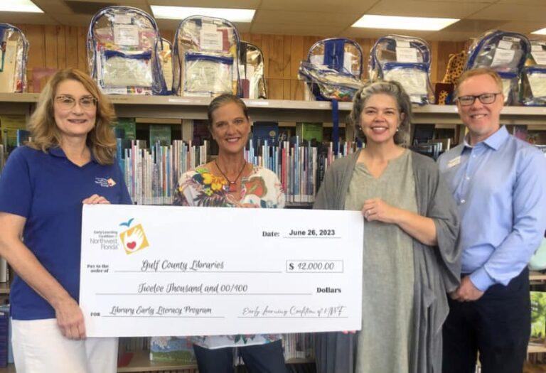 Libraries receives $12,000 for early literacy