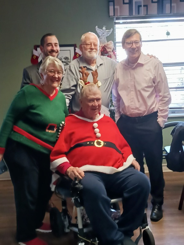 Christmas spirit brightens care center residents