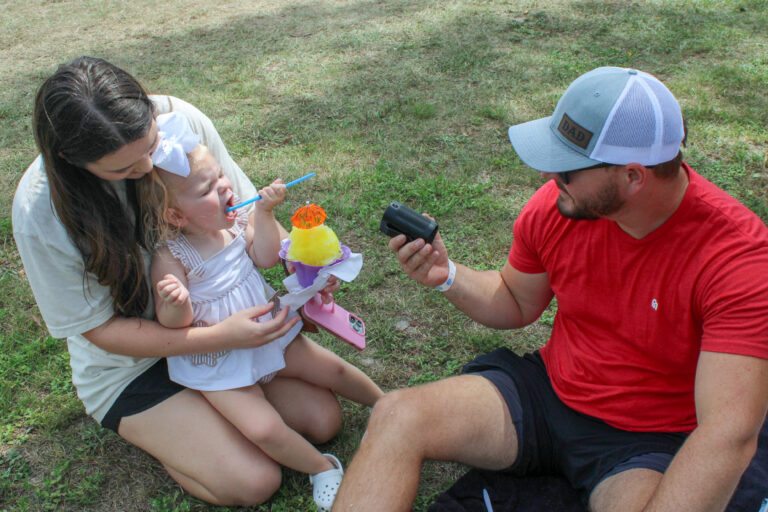 Scallop festival excitement