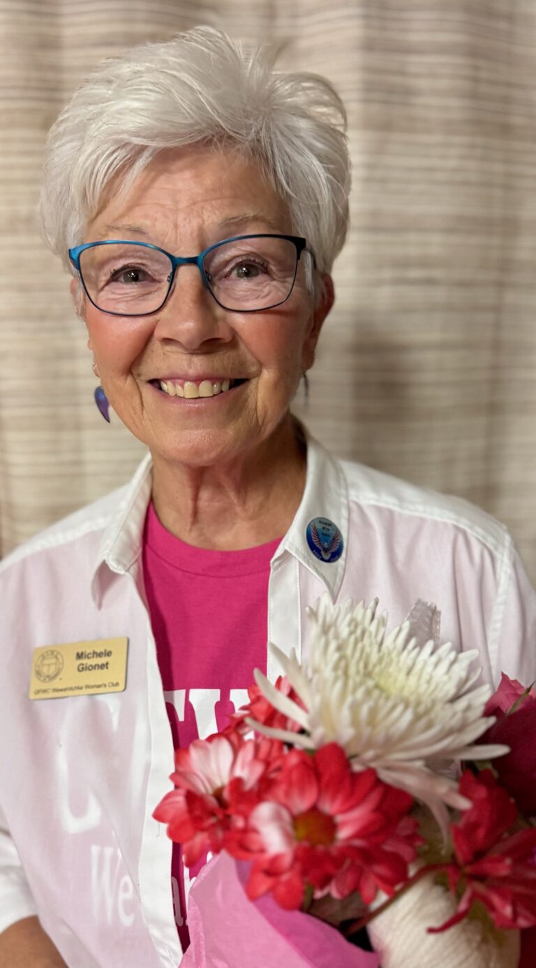 Gionet named Volunteer of the Year